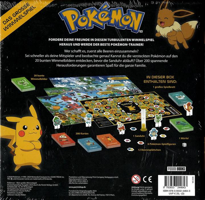 Actual product image Panini Pokémon: The great hidden object game (German)