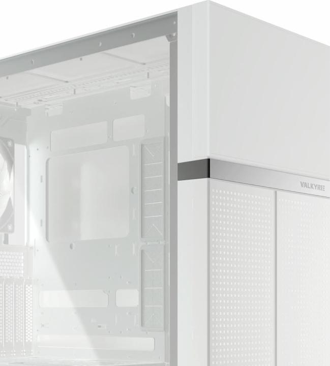 Produktbild Valkyrie VK02 Lite White (Mini-ITX, ATX, ITX, mATX)