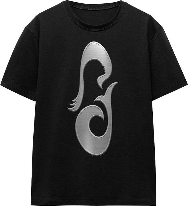 Actual product image Star Trek: Picard Unisex Adult La Sirena Metal Icon T-Shirt (L)