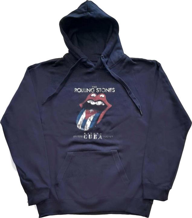 Immagine prodotto The Rolling Stones Felpa con cappuccio unisexe adulte Havana Cuba (M)