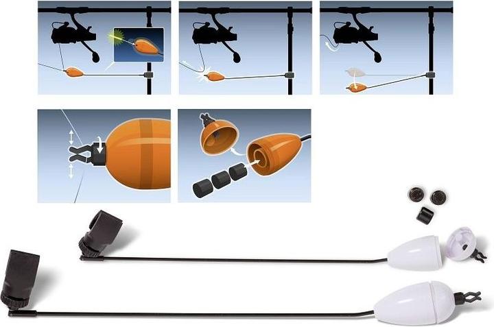 Actual product image Quantum Mr. Pike Drop Back Bite Indicator