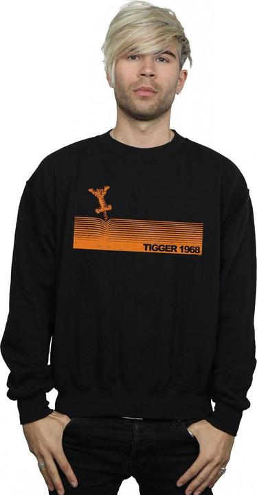 Actual product image Disney Mens Winnie The Pooh Tigger 1968 Sweatshirt (S)