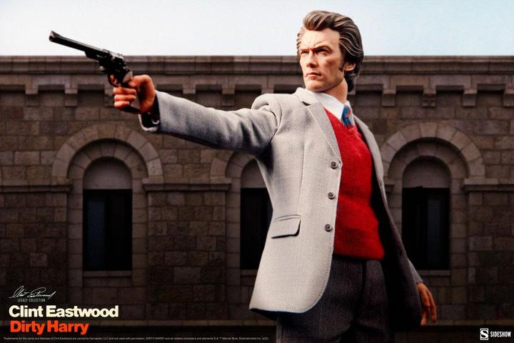 Actual product image Sideshow L'Inspecteur Harry figurine 1/6 Clint Eastwood Legacy Collection Harry Callahan 30 cm