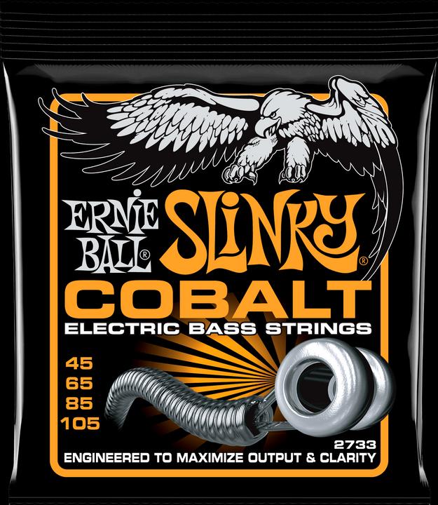 Ernie Ball Ibrido Slinky Cobalto (4 x, Basso elettrico, 0.11")