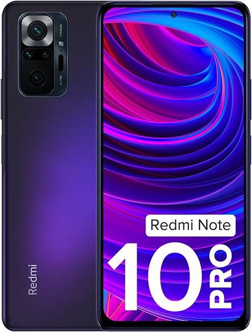 Produktbild Xiaomi Redmi Note 10 Pro (256 GB, Nebula Purple, 6.67", Dual SIM, 108 Mpx, 4G)