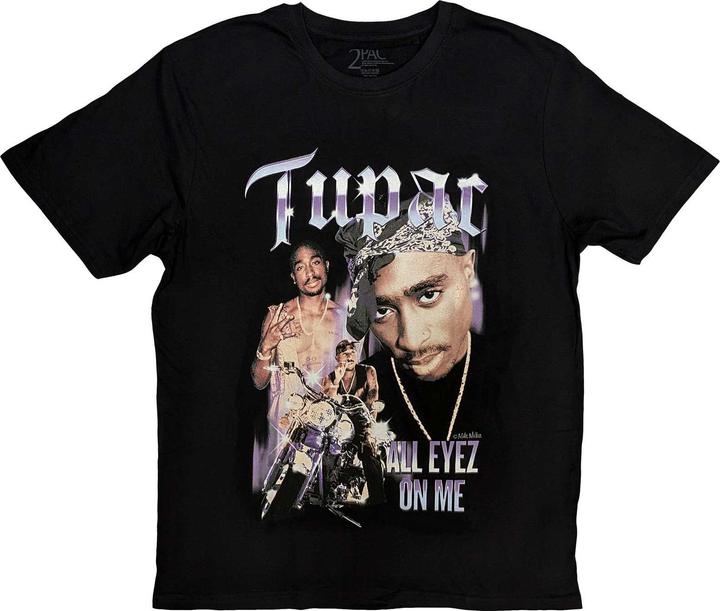 Tupac All Eyez Blue Homage (Girlie)
