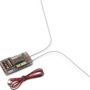 Actual product image AR637T+ DSMX 6-channel AS3X+ & SAFE telemetry receiver