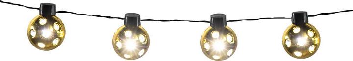 Produktbild Boland LED-Lichterkette Partyball gold 140cm 10 Kugeln