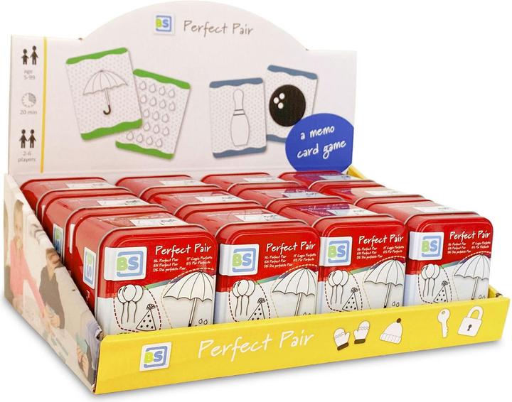 Actual product image BS Perfect Pair Card Game (French, German, Italian, English)
