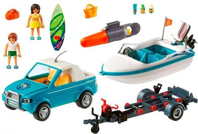 Image du produit Playmobil 71589 Surfer-Pickup avec speedboat (71589)