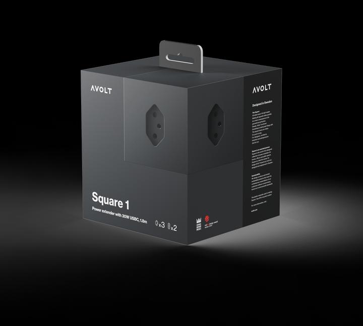 Immagine prodotto Avolt Square 1 (5 x, USB-C, Tipo 13, 1.80 m)
