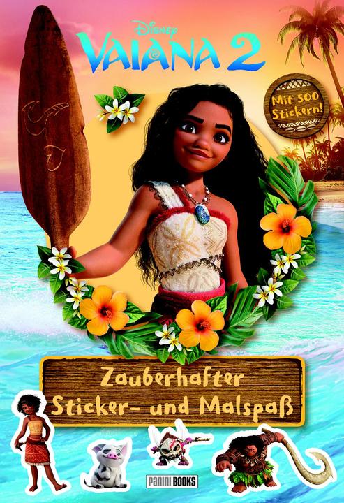 Produktbild Panini Disney Vaiana 2: Zauberhafter Sticker- und Malspass