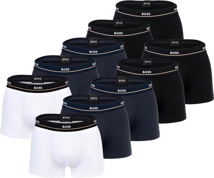 Immagine prodotto BOSS Boxer Casual Comfort Fit Trunk 5P Essential - 19930 (XXL, confezione da 10)
