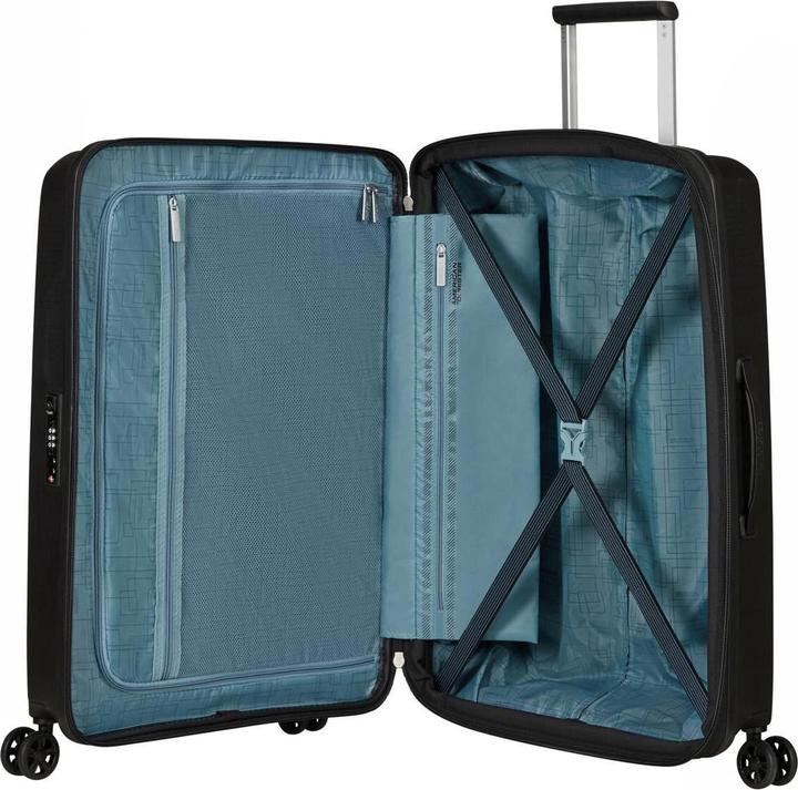 Produktbild American Tourister Reisekoffer Aerostep 66.5 L, Black (80 l, M (50 - 90l))