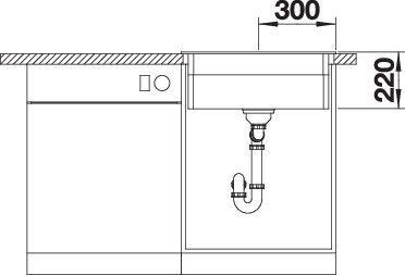 Produktbild Blanco Etagon 6 (Einbauspüle, 60 cm, 51 cm)