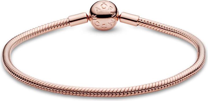 Image du produit Pandora Bracelet avec fermoir à boule (23 cm, Argent)