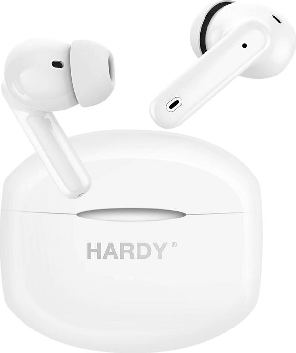 Image du produit 3MK Hardy LifePods Pro słcuhawki bezprzewodowe Bluetooth 5.3 ANC białe/white (ANC, 6.50 h, Sans fil)