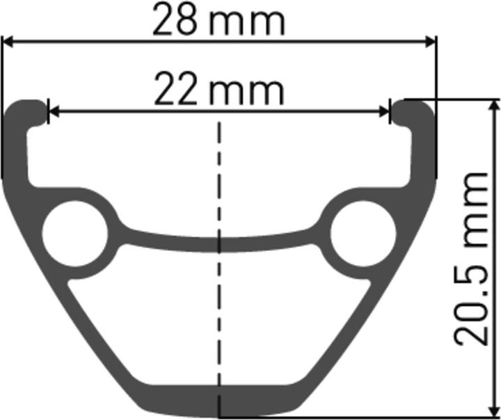 Immagine prodotto DT Swiss DT 533d 26" 28L sz (21.22")