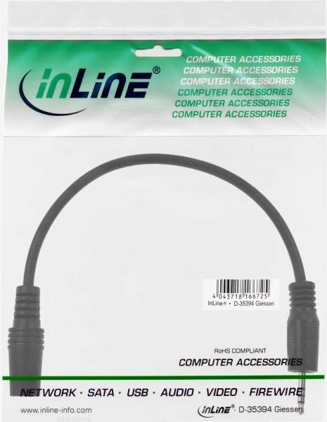 Actual product image InLine 2.5mm - 3.5mm (2 m, 2.5mm, 3.5mm jack (AUX))