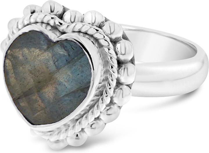 Actual product image Leyda Ring Heart (58, 925 Silver)