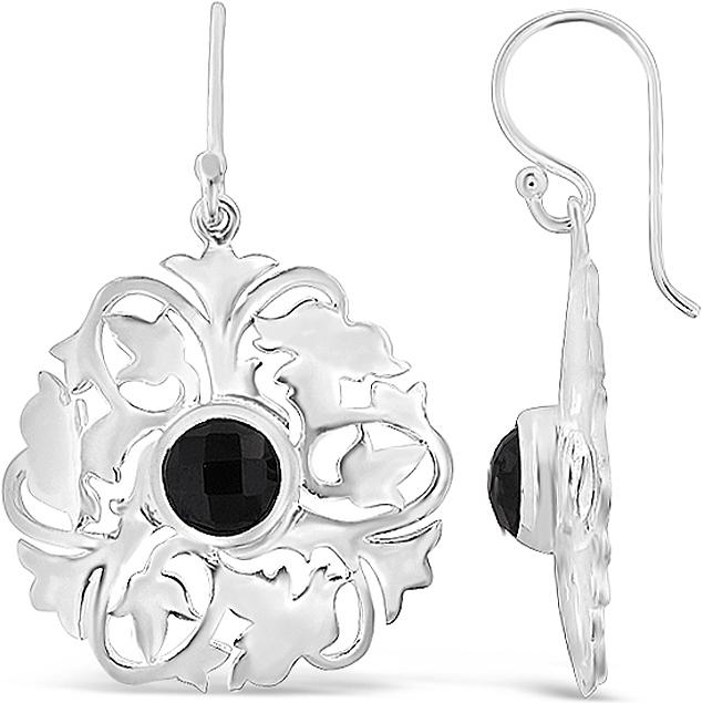 Produktbild Leyda Ohrhänger Mandala (Silber 925, Stein)