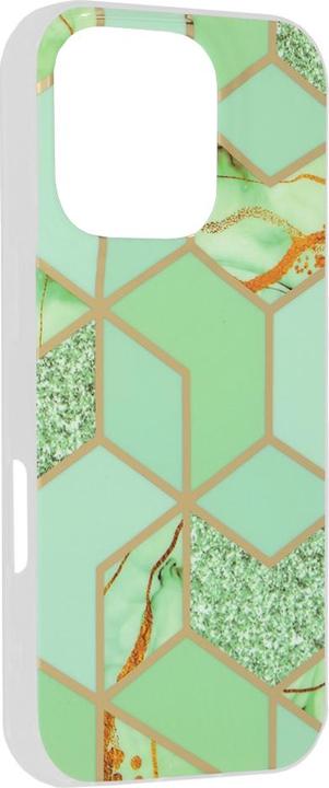 Produktbild Techsuit - Marble Series - iPhone 16 Pro Max - Green Hex (Apple iPhone 16 Pro Max)
