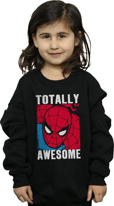 Image du produit - Sweat SPIDER-MAN TOTALLY AWESOME - Fille (116)