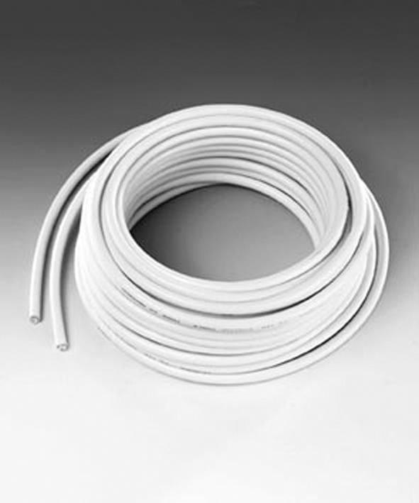 Image du produit Vivanco Câble coaxial 1,1mm, >75dB, blanc, 20m (Câble d'antenne)