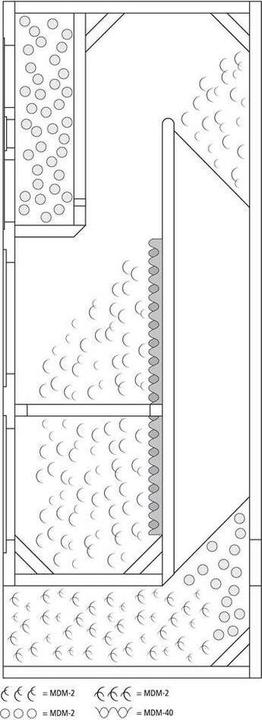 Actual product image Monacor KODEX 3-way loudspeaker kit (Set)