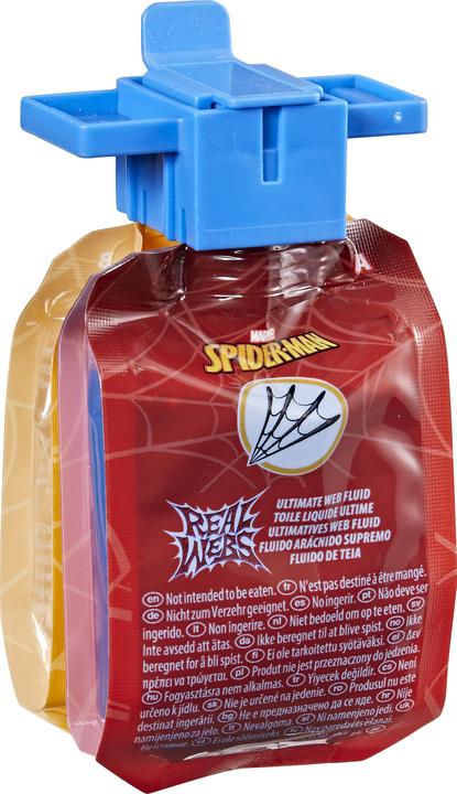 Actual product image Spiderman Marvel Spider-Man Real Webs Ultimate Web Fluid refill pack for the Real Webs Super Web Blaster