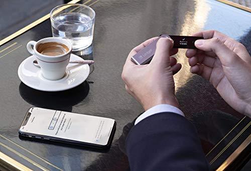 Immagine prodotto Ledger Nano X - Nero onice (Litecoin, Zcash, Dash, Bitcoin, Vertcoin, Neo, Ether, Ubiq, Ethereum Classic, Bitcoin Cash, Stellar, Komodo)