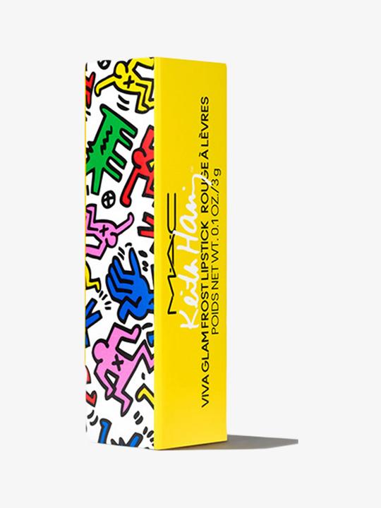 Actual product image MAC Cosmetics Viva Glam X Keith Haring (St. Marks Yellow)