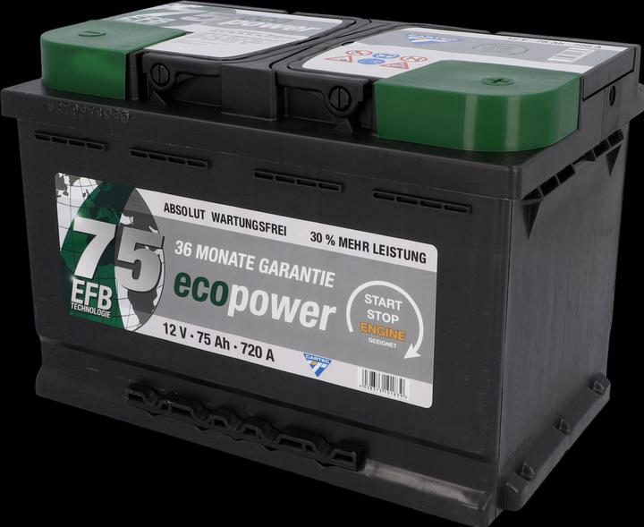 Produktbild Cartec Eco Power 75 EFB (12 V, 75 Ah, 720 A)