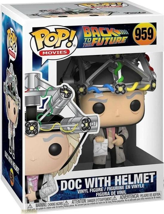 Produktbild Funko POP! - Zurück in die Zukunft: Doc with Helmet