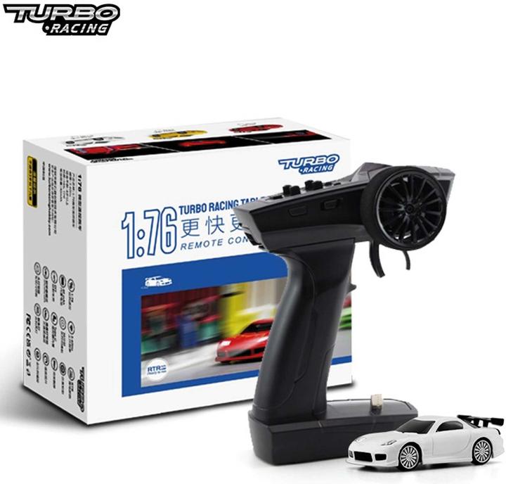 Produktbild Turbo Racing 1/76 C71 Sports RC Car RTR Weiss (RTR Ready-to-Run)