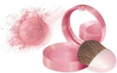 Actual product image Bourjois Little Round Potusher Gown For Cheeks 34 Rose D'Or 2.5G (34 - Rose D'Or)