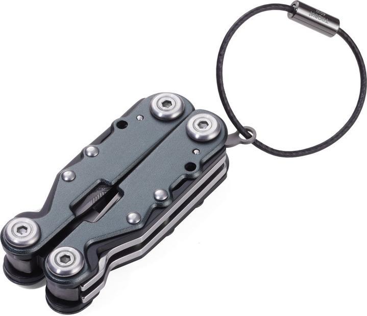 Image du produit Troika ARBEITSGERÄT mini outil avec 10 fonctions, gris mat (10 Fonctions)