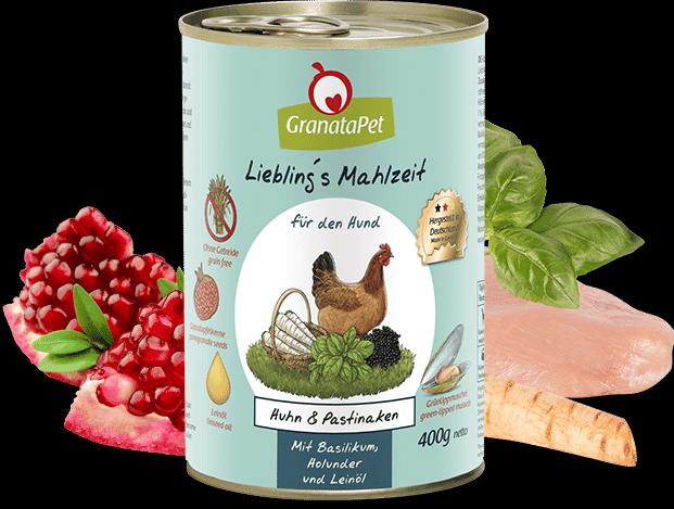 Image du produit Granatapet Lieblingsmahlzeit Huhn und Pastinaken (Adulte, 1 pcs, 400 g)