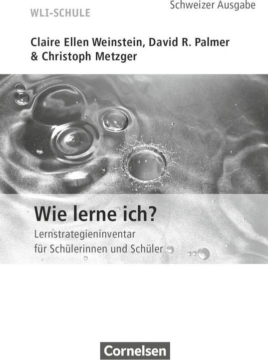 Image du produit WLI-Hochschule. Lern- und Arbeitsstrategien. Wie lerne ich? Schweizer Ausgabe. Fragebogen. CH (Allemand, Christoph Butcher, 2010)