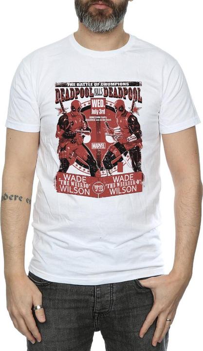Image du produit - T-shirt DEADPOOL VS DEADPOOL - Homme (3XL)