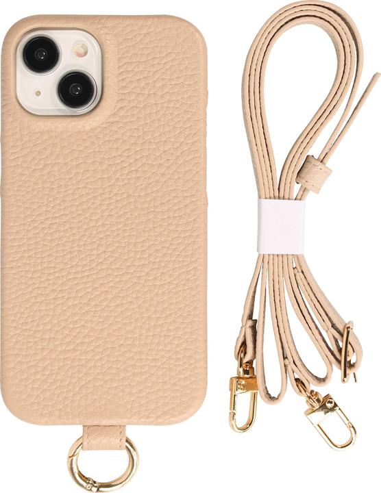 Immagine prodotto PhoneLook Coque Premium cuir véritable de luxe avec lanière en cuir réglable et amovible + MagSafe (Apple iPhone 14)