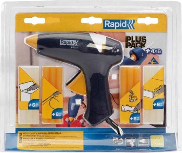 Actual product image Rapid Ø 12mm glue gun EG212 incl. 6 sticks