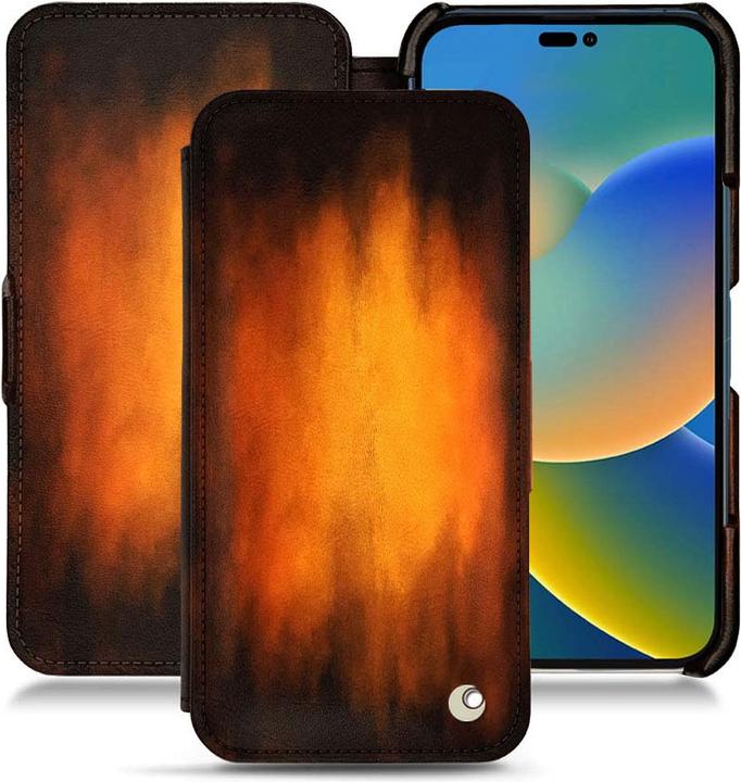 Actual product image Noreve Horizontal leather flap shell (Apple iPhone 14)