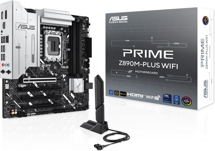 Image du produit ASUS PRIME Z890M-PLUS WIFI (LGA 1851, Intel Z890, mATX)