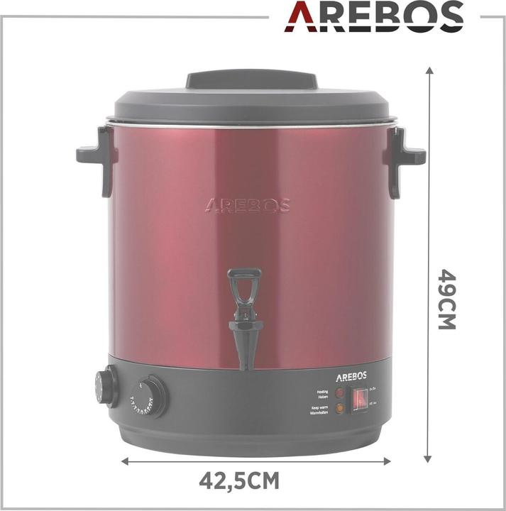 Image du produit Arebos Einkochautomat (28 l)