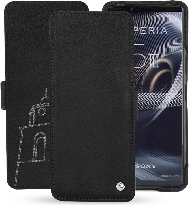 Actual product image Noreve Horizontal leather flap shell (Sony Xperia 5 III)