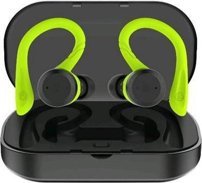 Produktbild RDL6150 Kabelloses Clip-on, In-Ear Musik- und Bluetooth-Headset Schwarz, Grün (18 h, Kabellos)