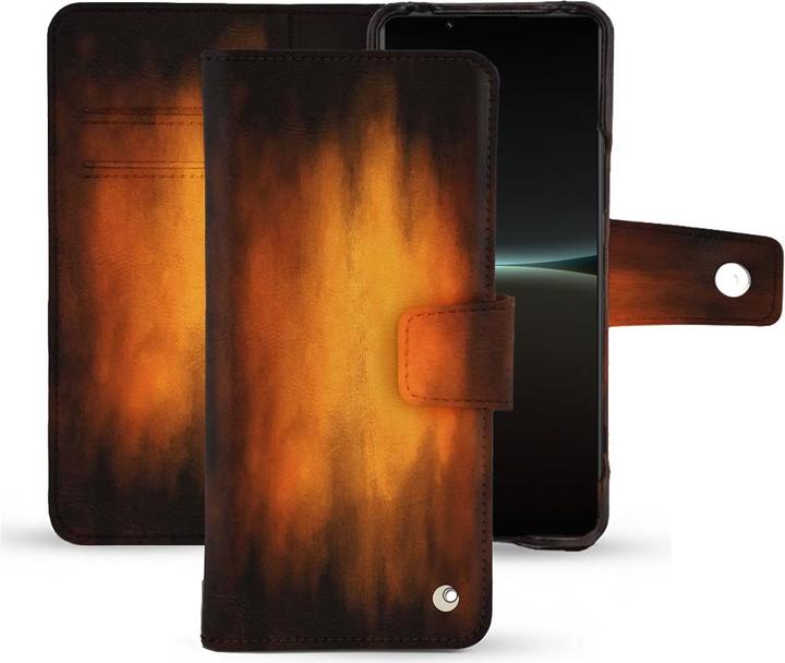 Actual product image Noreve Leather wallet with horizontal flap (Sony Xperia 5 IV)