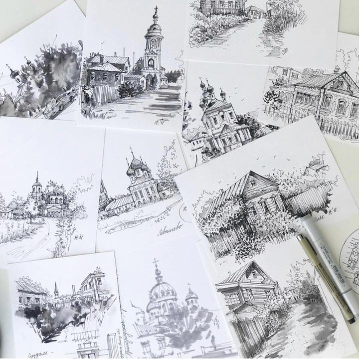 Produktbild Sakura Pigma Micron (Schwarz, 6 x)