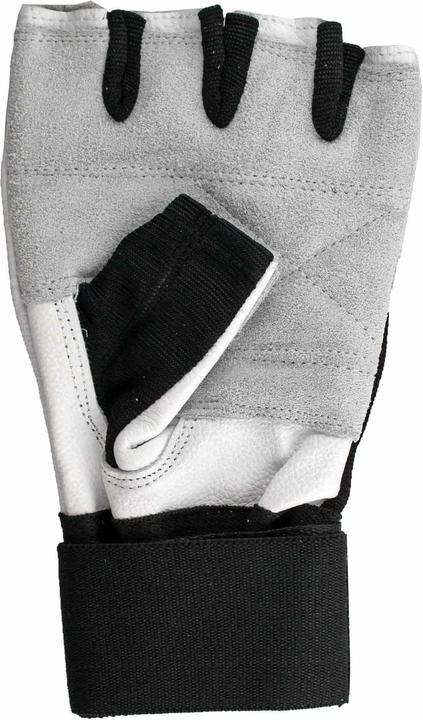 Produktbild Gym Generation Fitness Handschuhe aus Leder / weiss (XL)